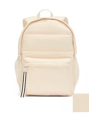 PINK Victoria's Secret Pale Cream Quilted Backpack - Men's Casual
